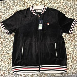 Fila Velour Estudio Track Suit Top